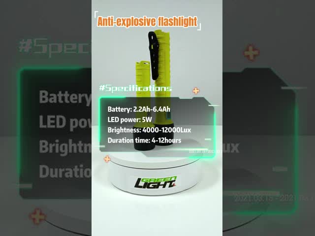 Outdoor Camping Explosion Proof Flashlight