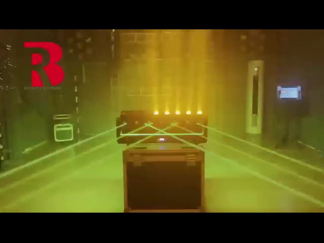 6頭レーザー 3 in 1レーザーピクセルビーム移動ヘッドライト