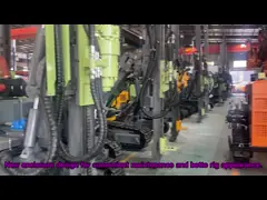 Máquina de perfuração de poços de explosão separada a diesel de 92 kW
