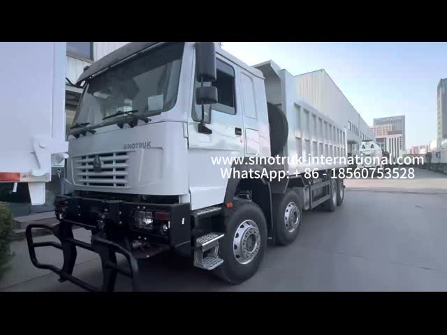 SINOTRUK HOWO 371HP ターパー ダンプ トラック 建設 旧前面 軍事 バンパー 鉱山用