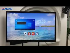China Eye Protection Corporate Training Interactive Panel Display Anti Glare 55 65 75 85 86 Inch supplier