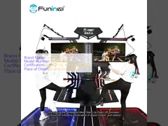 Multiplayer Metal Stand Up Flight VR Simulator Die perfekte Kombination aus Speed Motion, realistischem Flug und Multiplayer