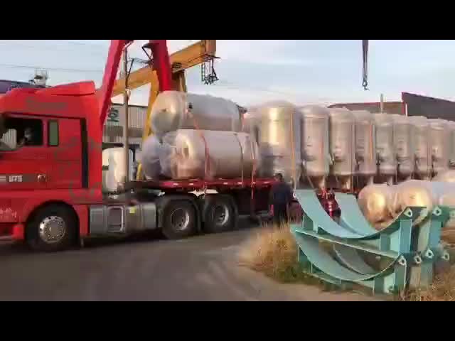 Steel Vertical High Pressure Air Tank Compressed Air Storage Tank Customized