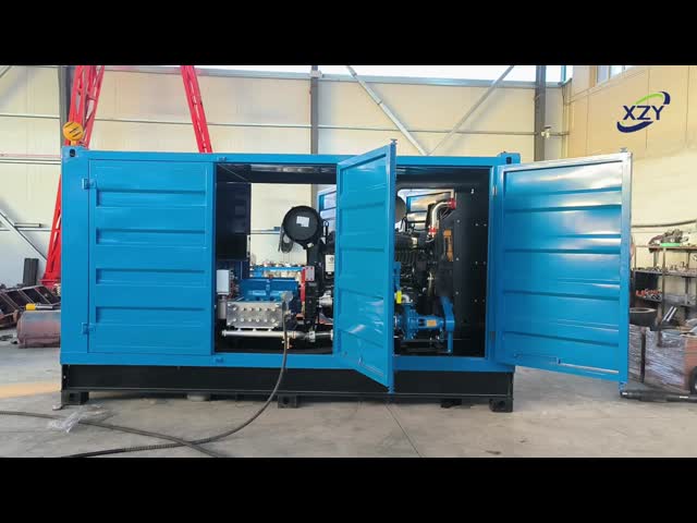 1500bar Water Pipe Cleaning Machine Water Jet High Pressure Cleaning Machine