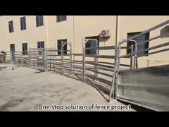 China Light Grey Cattle Panel Fence High Flexibility Ranch Equipment For Farm supplier