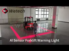 1W Ai Bsd Camera Power 10-60V DC Forklift Zone Safety Light with Camera Camera and PC Lens Material Beacon