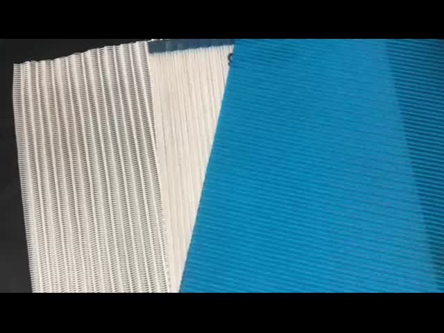 Polyester Woven Ht Synthetic Wire Mesh Media Spiral Filter Press Belt 