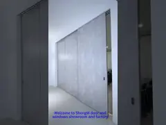 Hotel Villa Aluminum Folding Glass Doors Apartment Aluminium Bifold Glass Doors