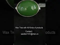 Sagitarius Birthstone Green Jade Ring Sterling Silver 16x20mm Bentuk Oval