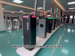China Automatic LED Boom Barrier Gate 3-6m Arms For Vehicle Parking Traffic Control supplier