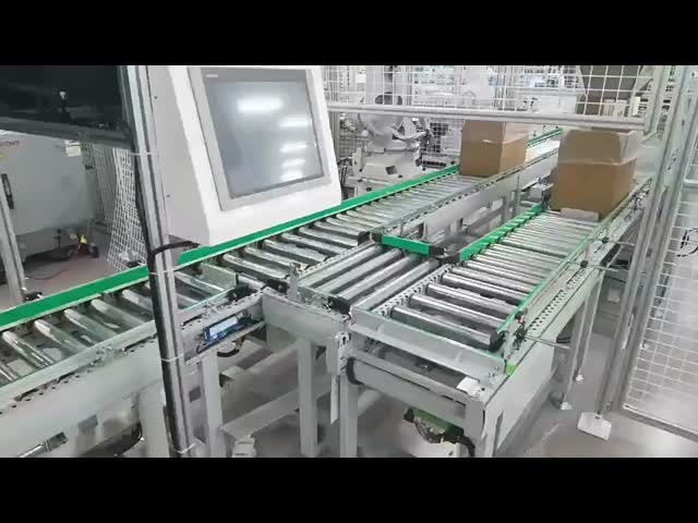 200 kg Load Capacity Cleanroom Roller Conveyor Line For Semiconductor PLC/Manual Control System