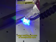メタルステンレス鋼のハニーコム 空気ストレイスタースポット溶接 6.4mm
