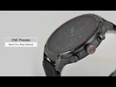 V99 Taux cardiaque Smart Watch extérieure 1,85 pouces Tour écran lampe de poche sportive