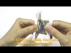 Parches de TPU OEKOTEX personalizados Parches de caucho de novelas de ropa OEM