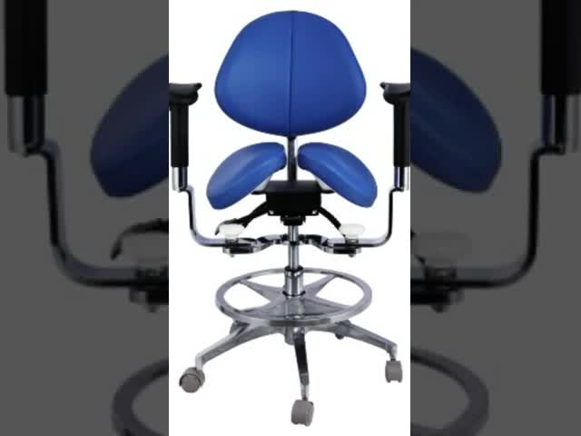 エルゴノミック スプリット セール シート 歯医者 便 贅沢 ミクロファイバー レザー 歯科 スウィーブル セール シート