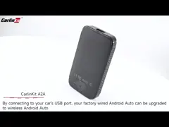 China U2W Car Carplay Wired To Wireless Adapter Portable Multimedia Wireless Car Play Ai Box supplier