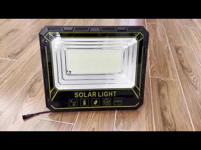 太陽光発電100W LED 洪水照明 2800lm 太陽光発電の外部洪水照明