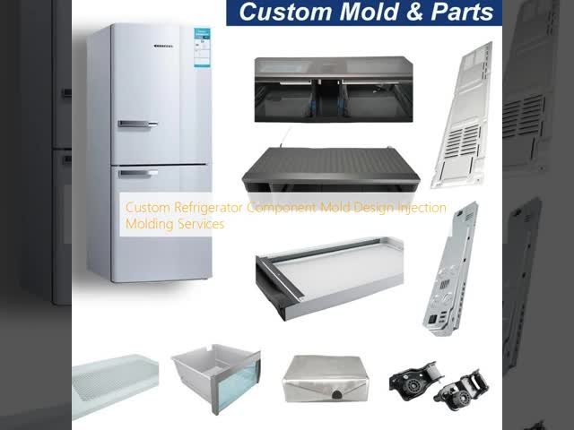Custom Refrigerator Component Mold Design Injection Molding Services