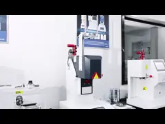 Máquina de ensayo de plástico de carga electrónica Tester de índice de flujo de fusión MFR / MVR Tester video