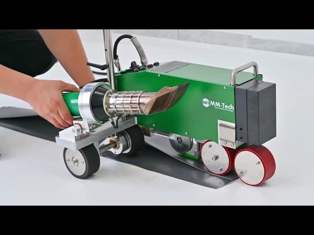 TPOポリマー 熱気溶接機 4200W 熱気電源 40mm 溶接ノズル