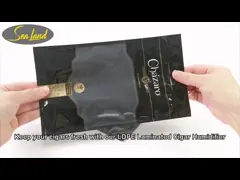 Bolsa de humedad de cigarrillos de plástico de bajo costo