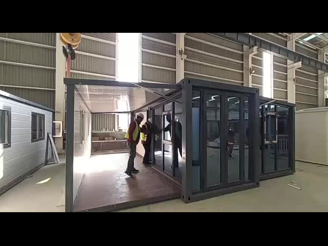モジュール式拡張可能なコンテナハウス オーダーメイドプリファブ オフィス / ストア / ビラ