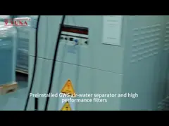 Integrated Refrigerated Air Dryer With Dt Air Filter Inside Grade Pf/Ao/Aa/Ax Flow rate 2.6m3/min Optimal Performance
