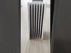 Black Anodizing Aluminum Heatsink Profiles / Heat Sink Profiles For Led Light