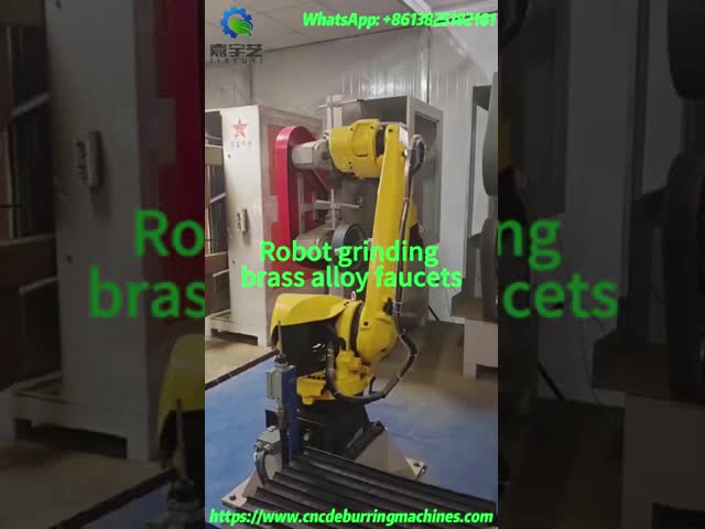Fully Automated Robot Grinding with and 220V Voltage