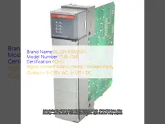 SLC 8-Punkte-Digital-Ausgabe-Modul 1746-OX8 Einzelne isolierte Punkte Ausgabe-Signal auf Lager