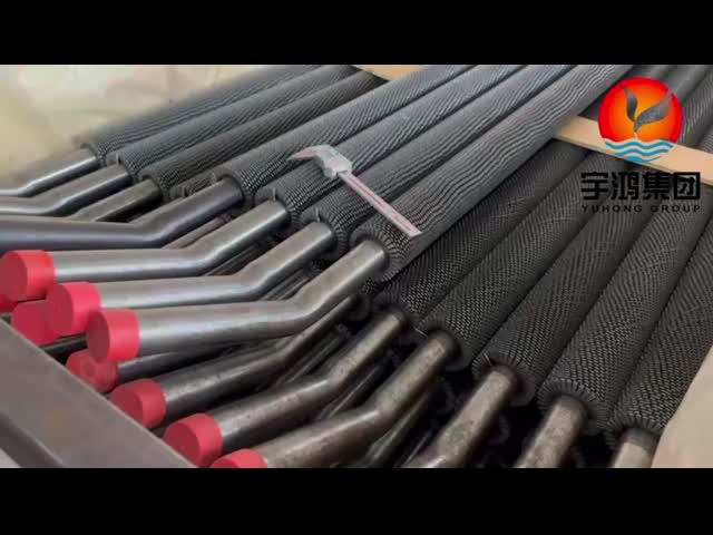 T22 High Frequency Weld Serrated Finned Tube For Power Plant Heat Recovery Steam Generation