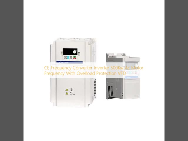 Conversor de frequência CE Inversor de 500 kW AC Motor de frequência com proteção contra sobrecarga VFD