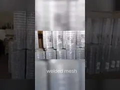 Panels Hot Dip Galvanized Welded Wire Mesh Pilihan Terbaik Untuk Pagar Industri Dan Pertanian
