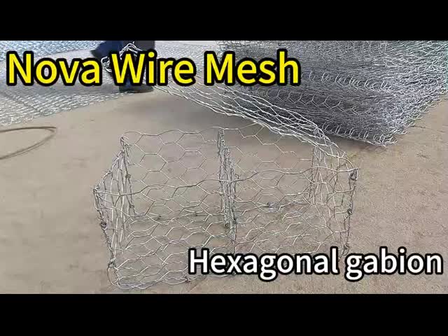 腐食制御のためのGabionの六角形の電流を通された箱そしてマットレス