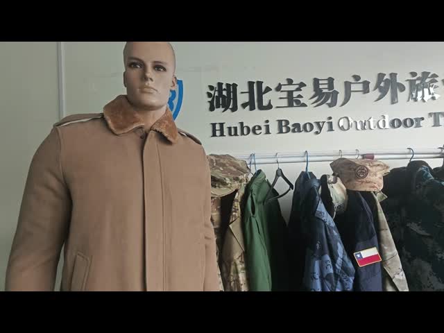 カキ 軍用 偽毛ネクタイ 厚いジャケット 仕立て可能な布