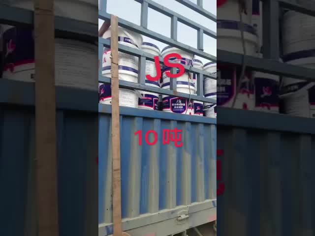 Industrial Acrylic Modified Cementitious Waterproofing JS Waterproof Coating With Strong Adhesion Chemical Resistance