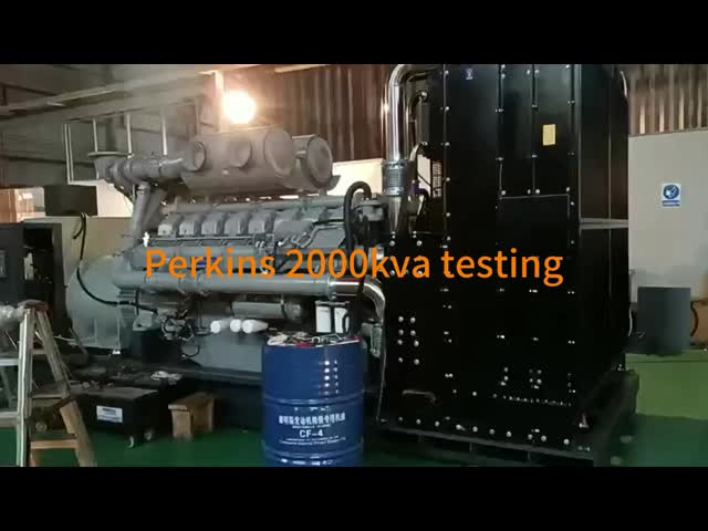 Real Estate Open Type 1800kw Perkins Generator Electric Generating Sets 2250kva