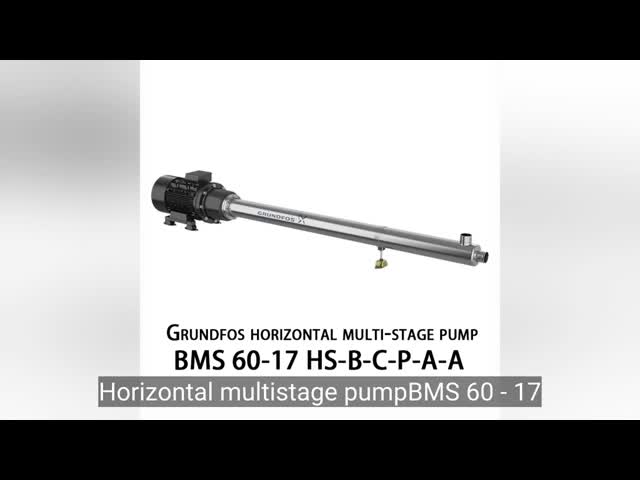 Grundfos BMS Hs AC 水平多段階ポンプ 工業用 20 °C の液体温度のためのトップ選択
