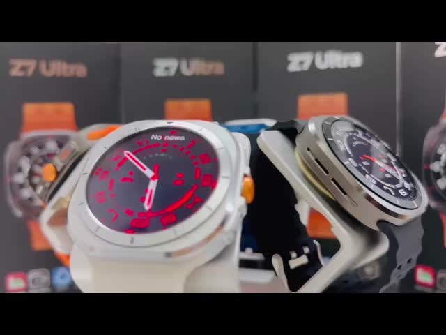 アウトドアスポーツ Z7 ウルトラ スマートウォッチ 男性 1.46インチ 大きな画面 健康モニタリング フィットネス