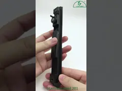 Powder Coated Finish Sliding Door And Window Handle Lock With Key Anti Rust