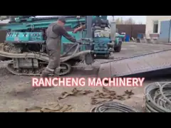 China Crawler Mouted Rotary Drill Rig 132KW Engine Micro Pile Drilling Rig Machine supplier