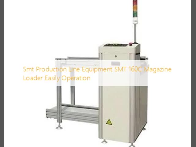 Linha de produção do equipamento de SMT 160C do compartimento do carregador operação de Smt facilmente