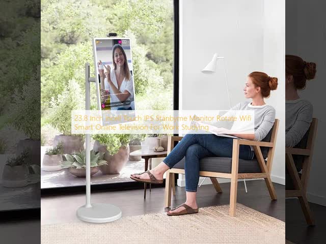 23.8 Inch Incell Touch IPS Stanbyme Monitor Rotate Wifi Smart Online Television For Work Studying