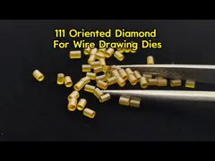 Round / Semi Round Monocrystalline Diamond Yellow Hpht Lab Grown Diamonds