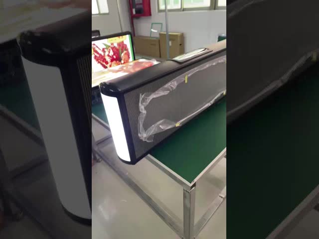 5 mm TOP Taxi LED Display IP65 P5 Taxi Top LED Ecrã de dois lados