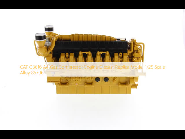 CAT G3616 A4 Gas Compressor Engine Diecast Model 1/25 Scale Alloy 85706