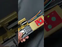 FONGKO 12 Núcleos Faixa Tipo Fibra Remover chapéu quente Hot Stripper Faixa Fibra Hot Stripper