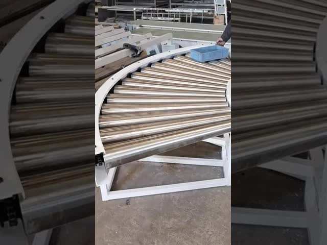 Customized Load Capacity 200 kg Roller Diameter 50 mm Plug-and-Play Conveyor Line for Fast Deployment