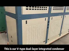 China 10kW Refrigeration Unit Condenser Copper Tube cold room walk in cooler freezer room supplier