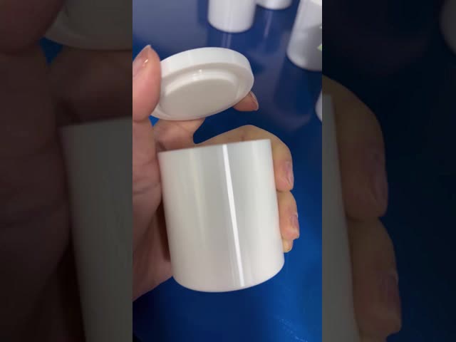 低熱ショック 5Y-TZP 熱壁塗装 ジルコニア磨き容器 2mm 強化壁厚さ